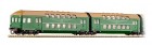 01357 Tillig four unit double deck train cars